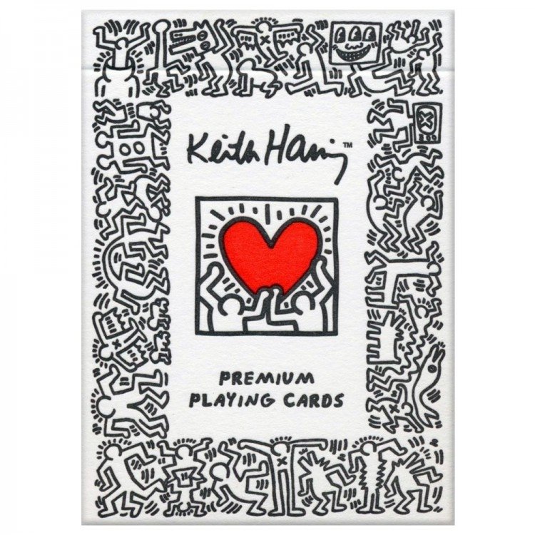 Karty do gry Theory11 Keith Haring - 52+2, 63,5x88,9mm, USA