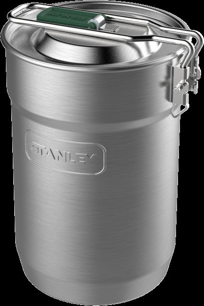 Zestaw kempingowy menażka + ADVENTURE - srebrny / Stanley