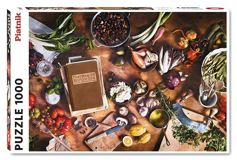 Puzzle Mary Frances, Książka Kucharska