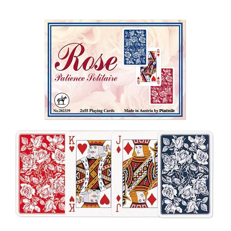 Karty pasjansowe Piatnik Róże