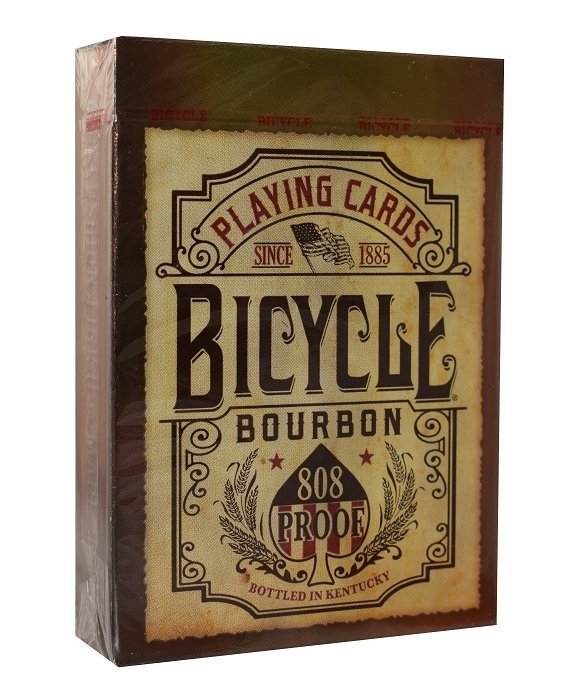 Karty Bicycle Bourbon  - otwarte pudełko