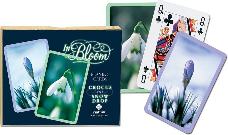 Karty Piatnik Rozkwit, Krokus+Przebiśnieg