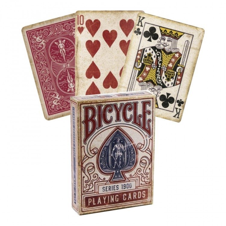Karty do gry Ellusionist 1900 Playing Cards Red