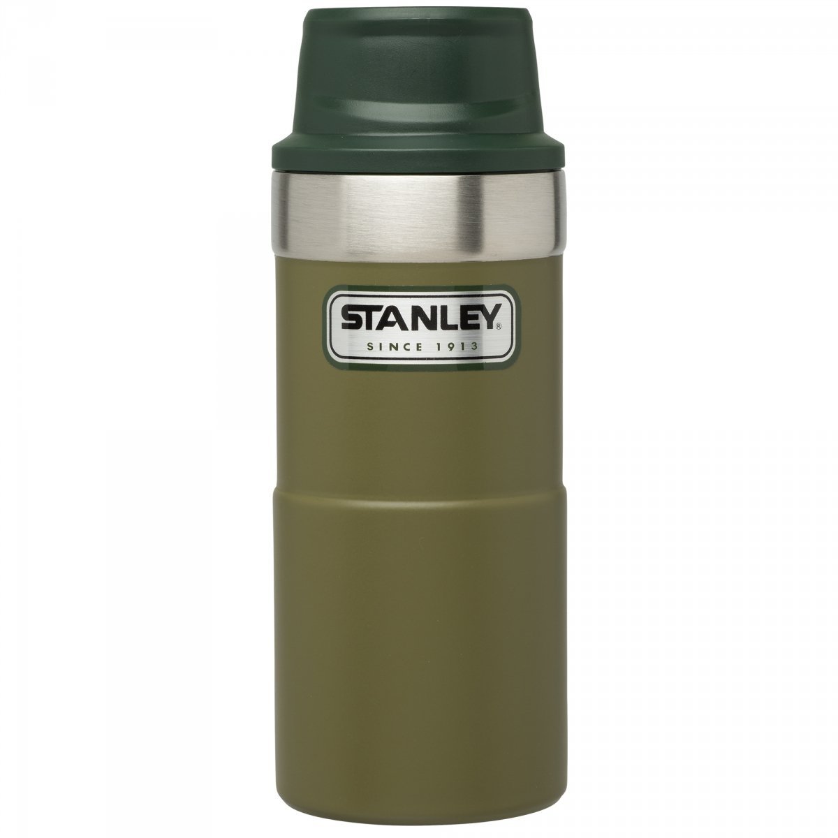 Kubek termiczny stalowy CLASSIC - oliwkowy 0.35L / Stanley