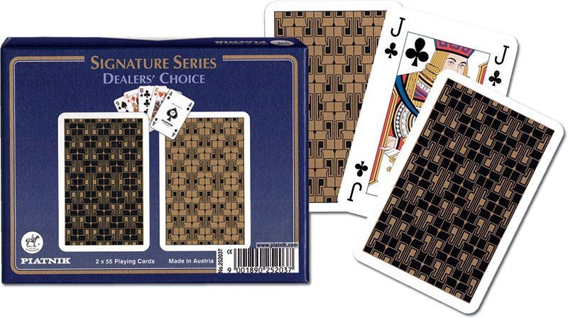 Karty "Decyzja Rozdającego" -  2 talie Piatnik