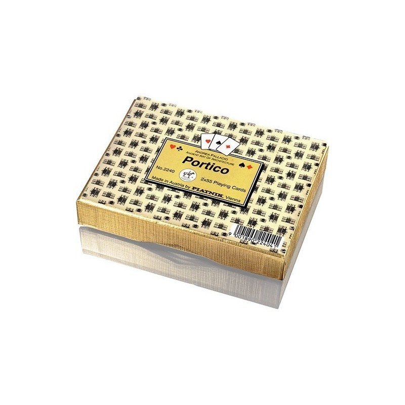 Luksusowe karty do gry Piatnik, dwie talie Portico