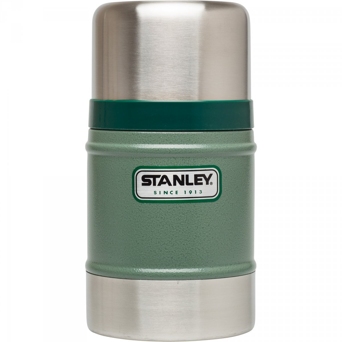 Termos obiadowy stalowy CLASSIC - zielony 0.5L / Stanley