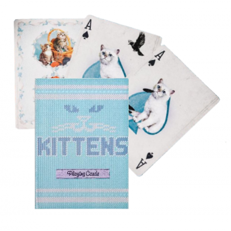 Karty do gry Ellusionist Kittens Blue