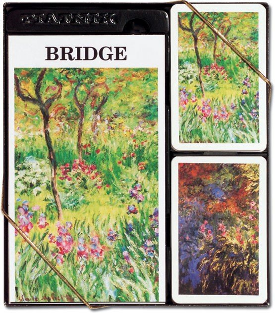 Monet - 2 talie kart + bloczek Piatnik