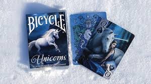 Karty Bicycle Anne Stokes Unicorns