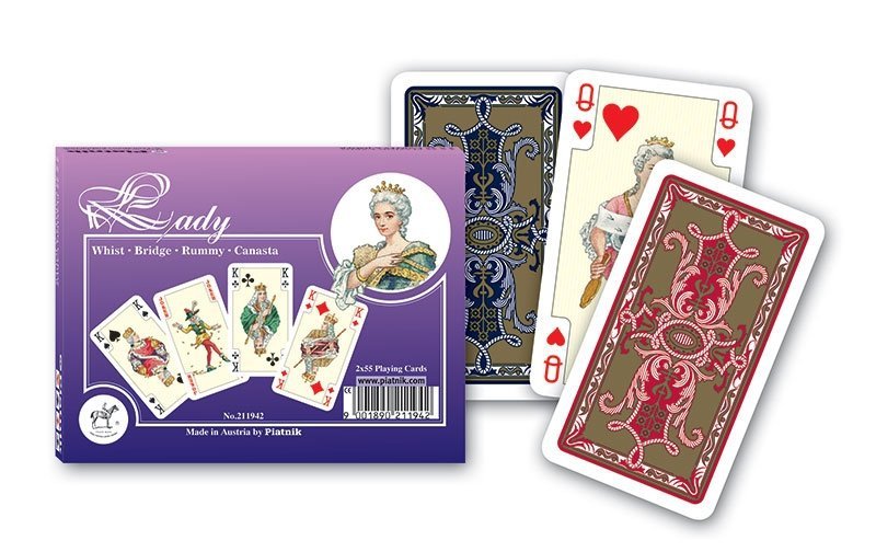 Karty pasjansowe Pani (nieco węższe)