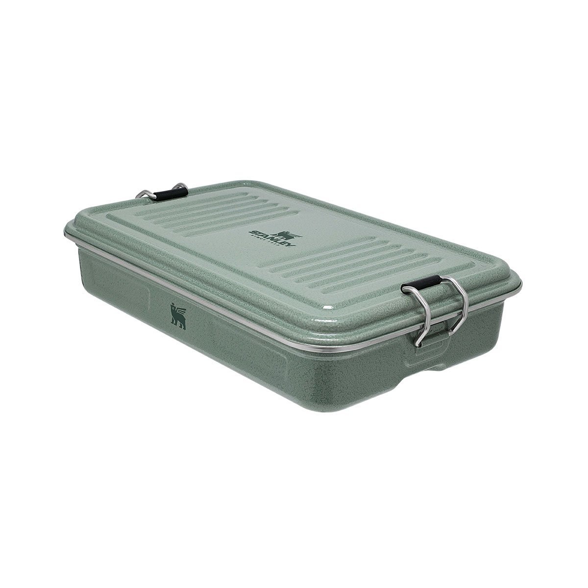 Stanley Pojemnik na Kanapki Classic - Stal Nierdzewna, Zielony, Bezpieczne Zatrzaski