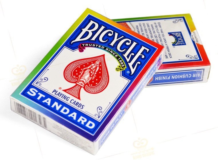 Karty Bicycle Rainbow Back