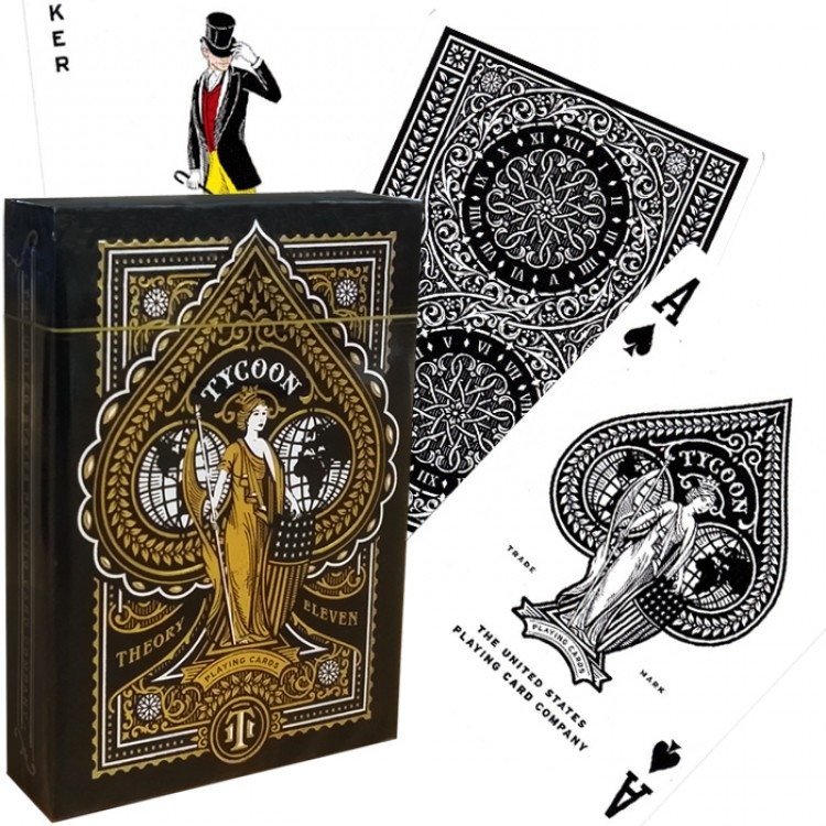 Karty do gry  Theory11 Black Tycoon