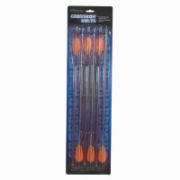Bełty Poe Lang 6 sztuk 20 aluminiowe czerwone