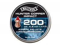 Śrut Walther 4.5 mm Hunter Copper Impact 200 szt.