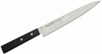 Nóż Yanagi Sashimi 20,5 cm Satake Nashiji Black Pakka