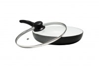 Patelnia Aluminiowa Z Pokrywką 20 Cm KH-3866