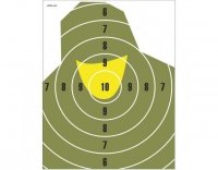 Tarcze sylwetkowe NT-23P Żołnierz Mini - pakiet 25 szt. 195x250 mm