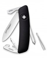 Scyzoryk SWIZA D04 BLACK 2 line Swiss Knife 95mm
