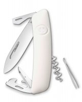 Scyzoryk SWIZA D03 WHITE 2 line 95mm + PUDEŁKO UPOMINKOWE