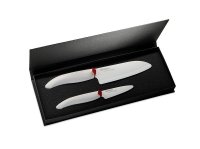 Zestaw noży ceramicznych Santoku 14cm + nóż do obierania 7.5cm WH-WH Kyocera