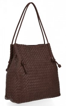 Dámská kabelka shopper bag Potri čokoládová PF754