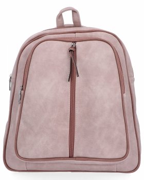 Dámská kabelka batůžek Hernan pudrová růžová HB0407