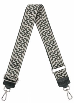 Módní pásek na tašku H02 lahvově zelená