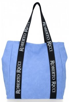 Dámská kabelka univerzální Roberto Ricci modrá 20040