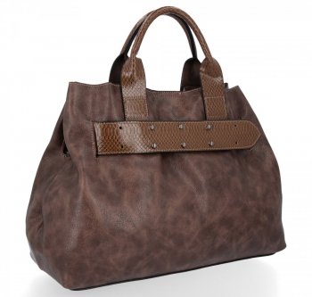 Dámská kabelka shopper bag Potri khaki PF720