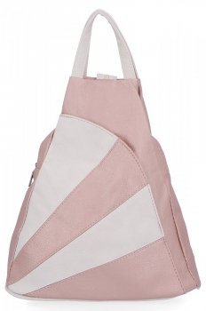 Dámská kabelka batůžek Hernan růžová HB0346