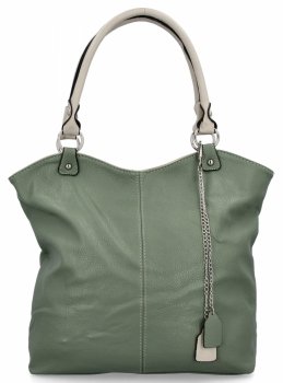 DĂĄmskĂĄ kabelka shopper bag Hernan zelenĂĄ HB0150