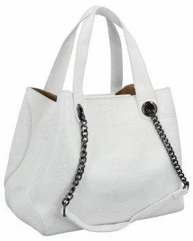 Dámská kabelka shopper bag Herisson bílá 1852A902