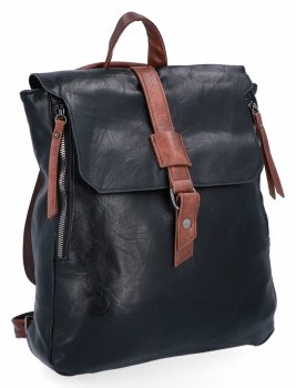 Dámská kabelka batůžek Herisson černá 1652H2023-11