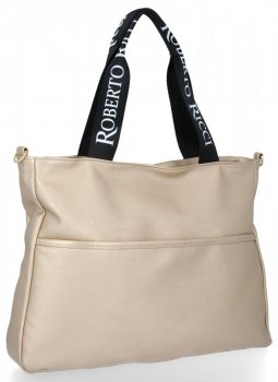 Dámská kabelka univerzální Roberto Ricci zlatá 41