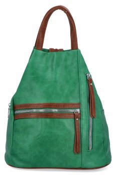 Dámská kabelka batůžek Herisson dračí zelená 1502H302