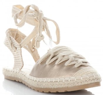 dámské espadrilky Gatisa zlatá RS146