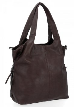 Dámská kabelka shopper bag Hernan čokoládová HB0293