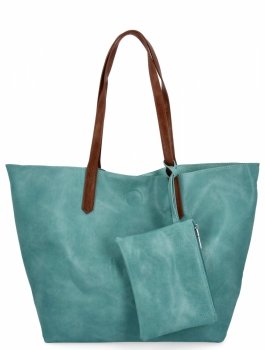 Dámská kabelka shopper bag Herisson mátová H8805