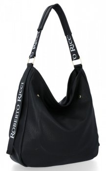 Dámská kabelka univerzální Roberto Ricci černá 20041