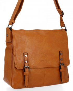 Dámská kabelka listonoška BEE BAG zrzavá 1502L36BB