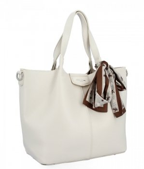Dámská kabelka shopper bag David Jones béžová CM6476