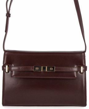 Elegantní dámská kabelka přes rameno od firmy Herisson 17R506 čokoládová