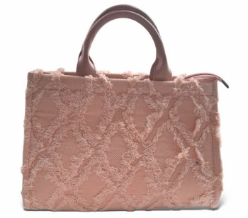 Dámská kabelka kufřík Herisson pudrová růžová 14-2F703