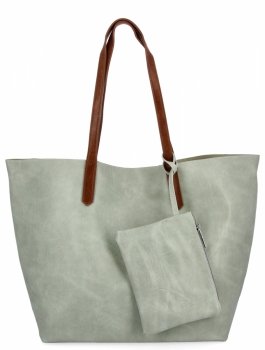 Dámská kabelka shopper bag Herisson zelená H8805