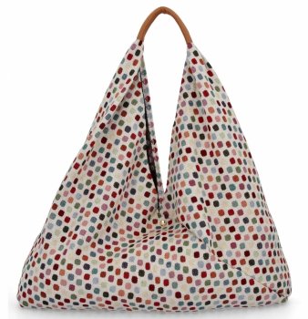 Italská Kabelka Shopper bag v Módní Vzory 835 Multicolor