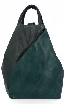 Dámská kabelka batůžek Hernan lahvově zelená HB0137