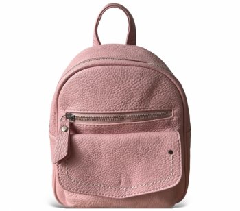 Dámská kabelka batůžek Herisson pudrová růžová 12-2M912