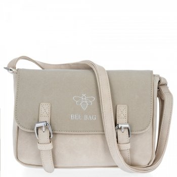 Dámská kabelka listonoška BEE BAG béžová 1002S2024